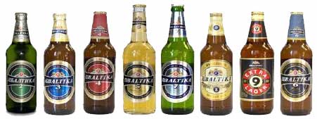 Russia-Baltika (bottles)
